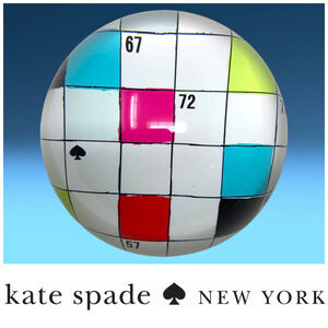 Kate Spade x Lenox "Say The Word" Crossword Puzzle Lead Crystal Paperweight